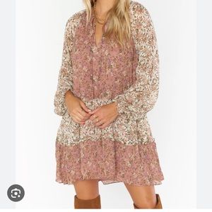 Show Me Your Mumu Birdie Mini Dress